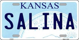 Salina Kansas Novelty Metal License Plate LP-6611 - £14.90 GBP