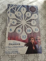 Frozen II 12 Days Of Bath Bombs, Discover 12 Days Of Surprise Scents - £11.14 GBP