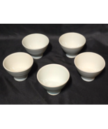 Vintage Authentic Japanese Sake Tea Sauce Dipping Cup  - Unmarked Set Of 5 - $33.05 CAD