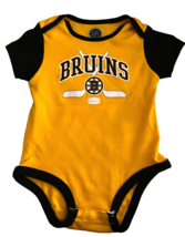 Boston Bruins 12M Baby Bodysuit One Piece NHL Boys Girls NEW - £29.34 GBP