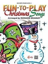 FUN-TO-PLAY Christmas Songs By Richard Bradley Excellent Condition - £13.88 GBP