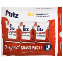 Utz Original Potato Chips Snack Pack- 10 Count Pack - $22.72