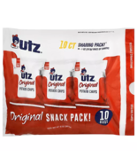 Utz Original Potato Chips Snack Pack- 10 Count Pack - £17.87 GBP