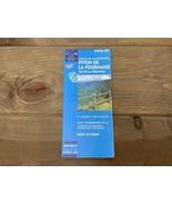 Vintage Map IGN French Hiking Travel Piton De La Fournaise 1:25000 Topo ... - $220.51 MXN