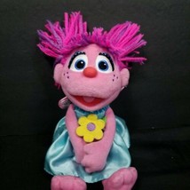 Gund Sesame Street Abby Cadabby Flowers  10&quot; Stuffed Animal Plush Pink Muppet - £17.50 GBP
