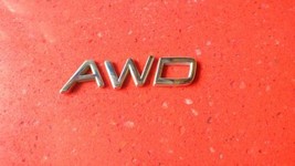 01 02 03 04 05 06 Volvo S60 AWD Emblem Logo Symbol Badge Trunk Lid Rear Chrome - £70.11 GBP