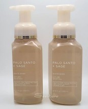 Bath &amp; Body Works Palo Santo + Sage Gentle Foaming Hand Soap 8.75 oz Set of 2 - £15.89 GBP