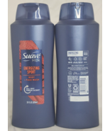 (2 Ct) Suave Men Sport Clean Rinsing Rich Lather Energizing Body Wash 28... - $34.11 CAD