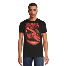 Dungeons &amp; Dragons Mens Black Graphic T-Shirt Honor Among Thieves Size 2... - £15.97 GBP