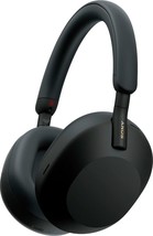 SONY WH-1000XM5 Wireless Noise-Canceling Over-the-Ear Headphones - Black - $185.00