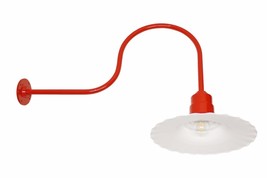 Standard Barn Lighting Fixture 14&quot; Gooseneck AGB102-AR14  Light RLM - $152.46+