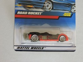 Hot Wheels Road Rocket Red Black Toy Car Diecast Collector #1099 - $2.99