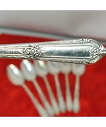 7X Tsp COTILLION Rogers Vintage Silverplate Flatware IS Teaspoons  - $35.05 CAD