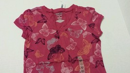 Old Navy Girls Shirt XS 5 Butterfly Print Kids - $8.98