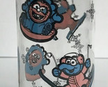 1989 Muppet Babies Gonzo - Animal 14oz Jam Jar Collector Glass Winter Ji... - $13.74