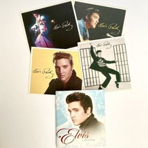 Elvis Life In Music Booklet Plus 4 Postcards Elvis Presley Enterprises Vintage - £28.10 GBP