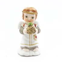 Vintage Enesco Porcelain Nurse Angel Figurine Debbie Bell Jarratt Religious - £23.16 GBP