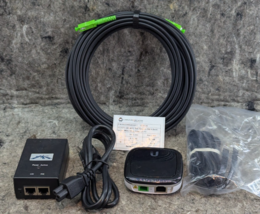 Ubiquiti UF-Nano G U Fiber GPON ONU Unit, POE, Cables - $29.99