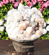 7.85lb New Find Natural Red Apophyllite Crystal Cluster Mineral Specimen - $345.51