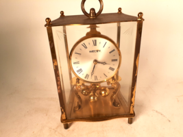 Vintage Welby Carriage Style Torsion Clock, Nice Running Condition - £35.02 GBP