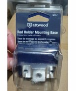 Attwood 5072-7 Rod Holder Mounting Base. Flat rail mount base. - $11.83