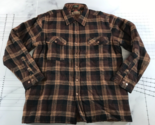 Vintage Greatland Sportswear Button Down Shirt Mens Large Wool Lined Ins... - $39.59
