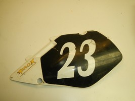 Left Side Cover Number Plate 1999 Suzuki RM125 RM 125 - $19.79