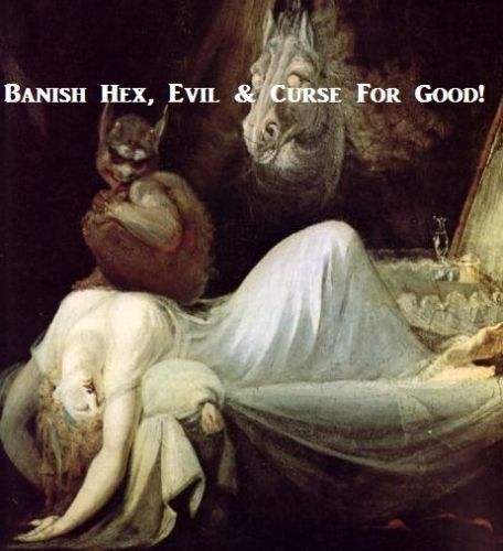 BANISH EVIL HEX CURSE Service Complete Soul Cleanse Good Luck FAST Act - $39.00