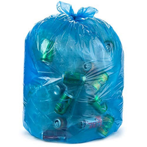 33 Gallon 1.0 MIL Blue Trash Bags - 33&quot; X 38&quot; - Pack of 100 - For - €45,89 EUR