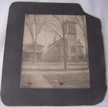 c1900 Antique Methodist Episcopal Church Cabinet Photo 1ST Ward Syracuse Ny - £7.81 GBP