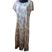 Dress Barn Women&#39;s Size 8 Floral Lace Maxi Dress - £16.85 GBP