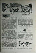 Barsoomian Bazaar (November 1968) Edgar Rice Burroughs 8-page Fanzine Vg+ - £11.64 GBP