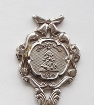 Collector Souvenir Spoon Christmas 1978 Tree Embossed Emblem - £3.90 GBP