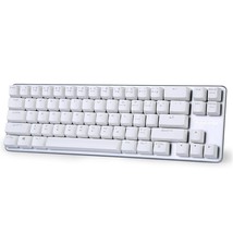 Mechanical Keyboard Wired Keyboard Blue Switch 68-Keys Mini Design (60%) Gaming  - £59.14 GBP