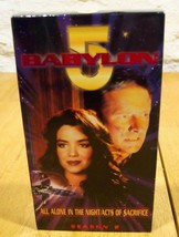 Babylon 5 Season 2 All Alone In The NIGHT/ACTS Of Sacrifice Vhs Video - £12.27 GBP