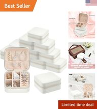 12 Pcs Travel Jewelry Case Bridesmaid Gift Boxes Jewelry Travel Organize... - $49.89
