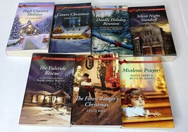 Lot of 7 Harlequin Love Inspired Romance Christmas Collection Paperback Books - £21.51 GBP