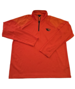 Oregon State Beavers Champion elite men&#39;s 2XL 1/4 zip orange fleece ligh... - $22.15