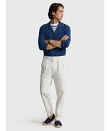 Polo Ralph Lauren Men&#39;s Indigo Knit Button-Up Shirt in Medium Indigo-XL - $1,663.73 MXN