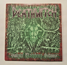 Deathwitch Violence Blasphemy Sodomy Cd Us Promo Card Sleeve Black Metal - £6.66 GBP