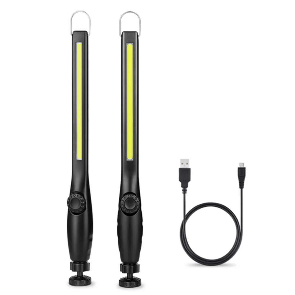 USB Rechargeable Handheld Flashlight Cordless Inspection Light with Magnet Hook - £82.35 GBP