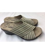 Raffini Nolce Natural Multicolor Slide Sandals Size 8.5 US / 39 EUR - £22.85 GBP