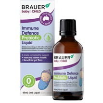 Brauer Baby &amp; Child Immune Defence Probiotic Liquid 45mL - £88.71 GBP