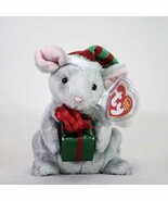 Tiny Tim Christmas Mouse with Gift Ty Beanie Baby Halloween MWMT Retired - €10,33 EUR
