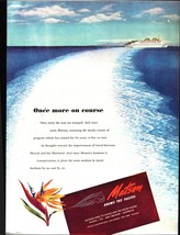 1946 Matson Line: Once More on Course Vintage Print Ad e8 - £19.21 GBP
