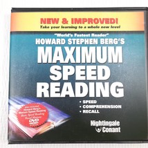 Maximum Speed Reading Howard Stephen Berg Audio Book 7 CDs 1 DVD Nightingale - £17.30 GBP