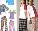 Simplicity 7974 Unisex 8 to 16 Pants, Sweatshirt and Top Uncut Sewing Pa... - $10.36