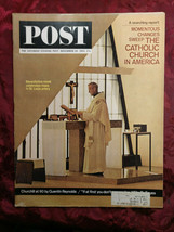 Saturday Evening Post November 28 1964 11/64 Catholic Church Dr. Seuss Alan King - £12.94 GBP