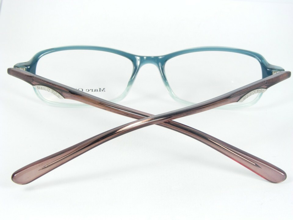 Vintage Marc O'Polo 3239 217 TRANSPARENT BLUE TEAL GRADIENT EYEGLASSES 50-14-135 Item image 3