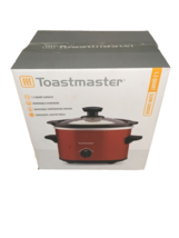 Toastmaster TM-151SCRD 1.5 QT Slow Cooker Red - £35.41 GBP